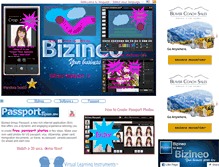 Tablet Screenshot of bizineo.com